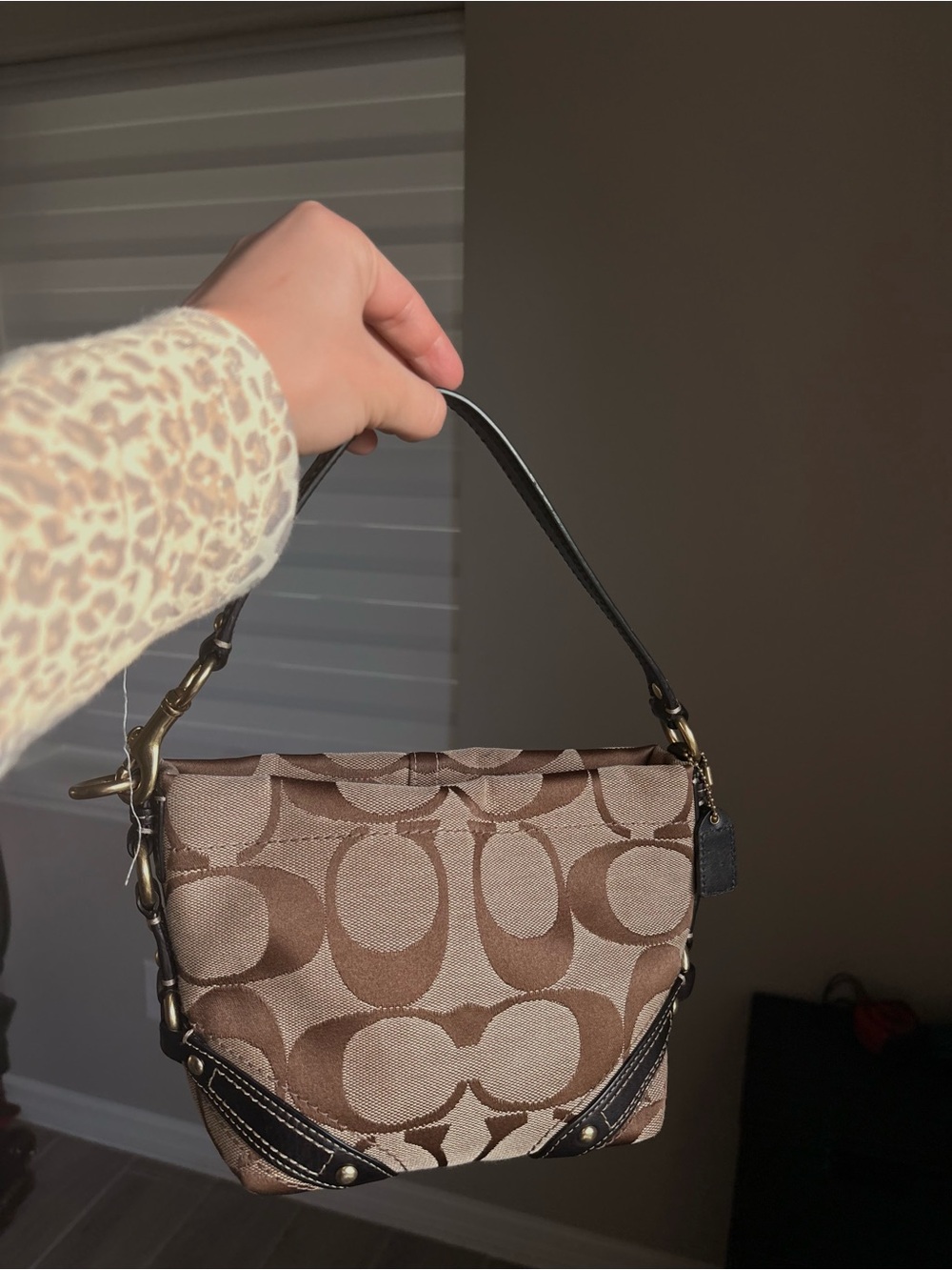 Vintage Coach Carly shoulder bag
